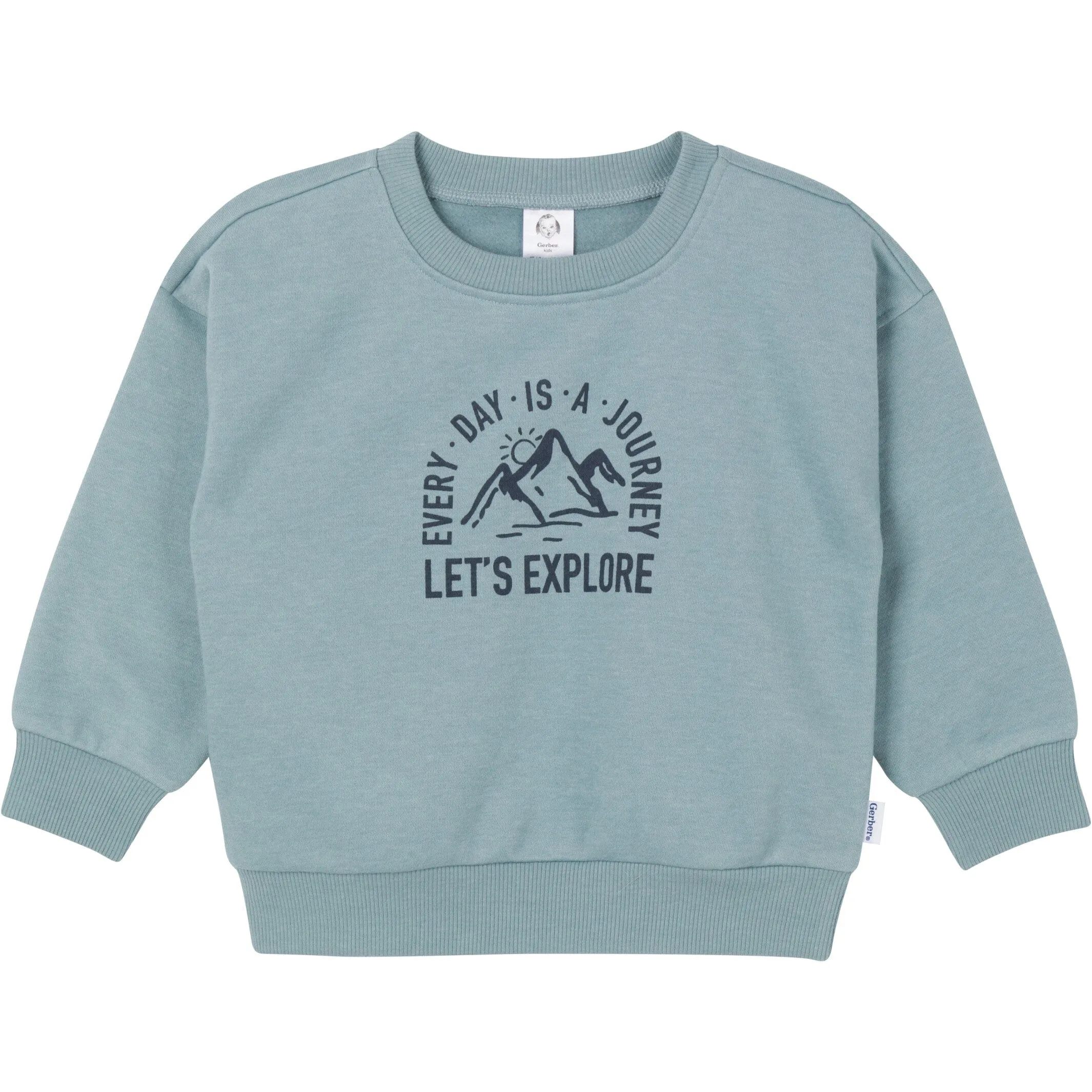 2-Piece Baby & Toddler Boys Explore Sweatshirt & Pant Set