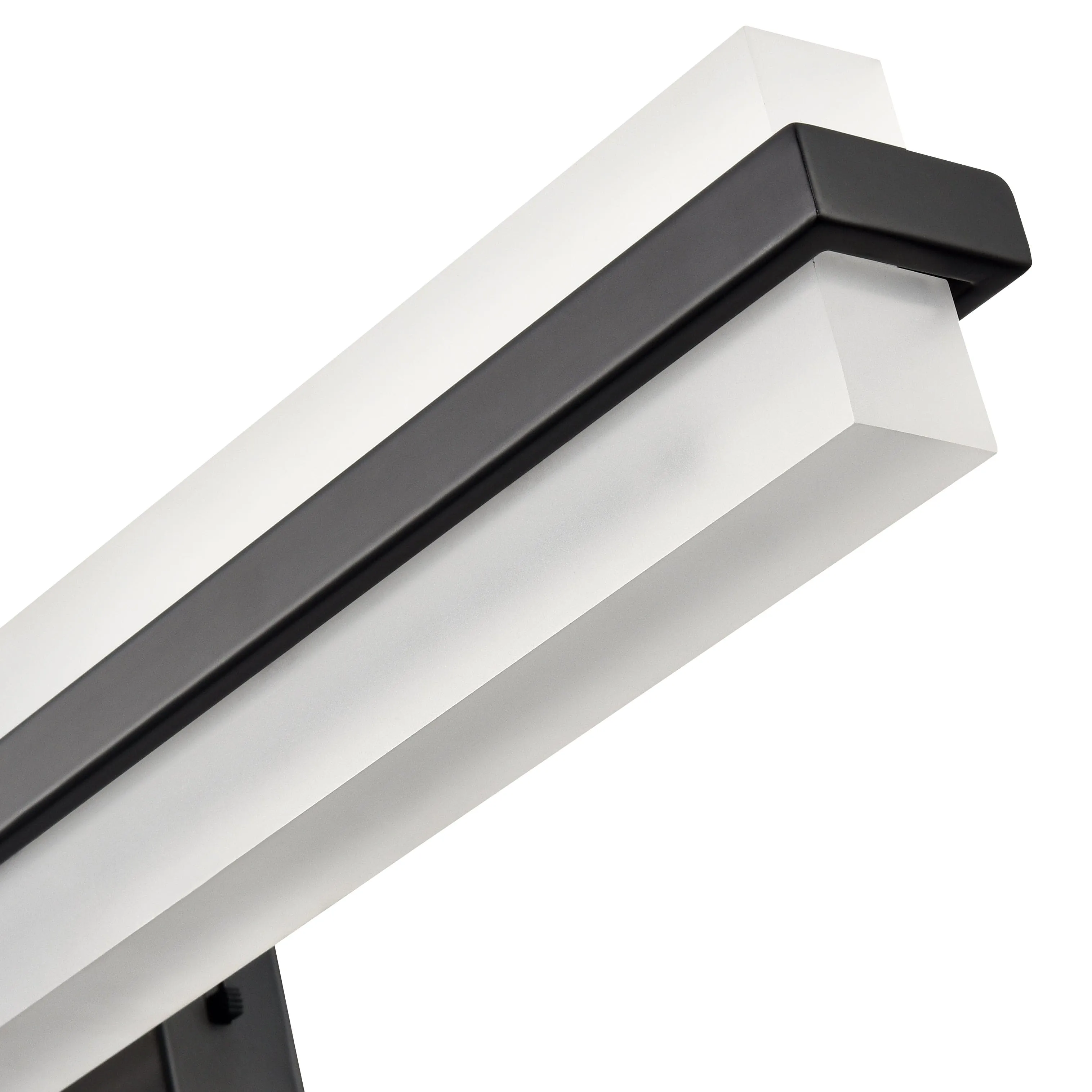 20W Troy LED Vanity Light - Matte Black - 30K/40K/50K - 120V - 1,700 Lm