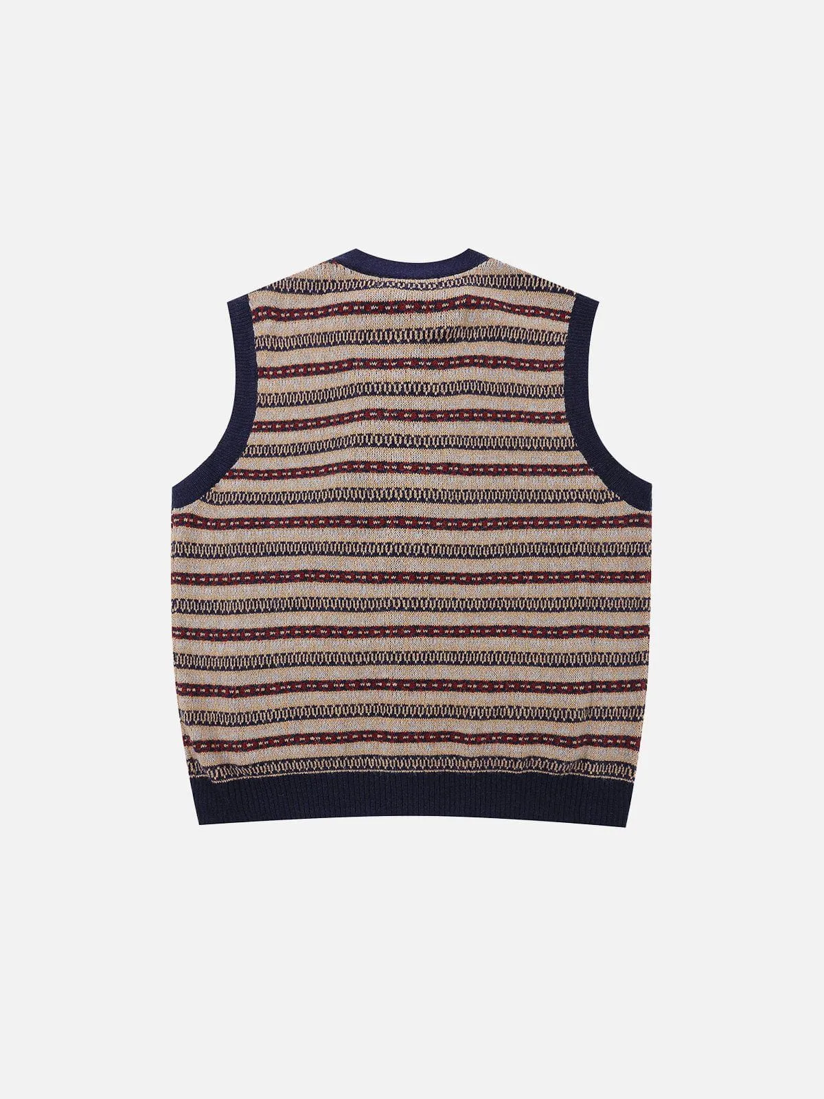 Aelfric Eden Vintage Stripe Button Sweater Vest