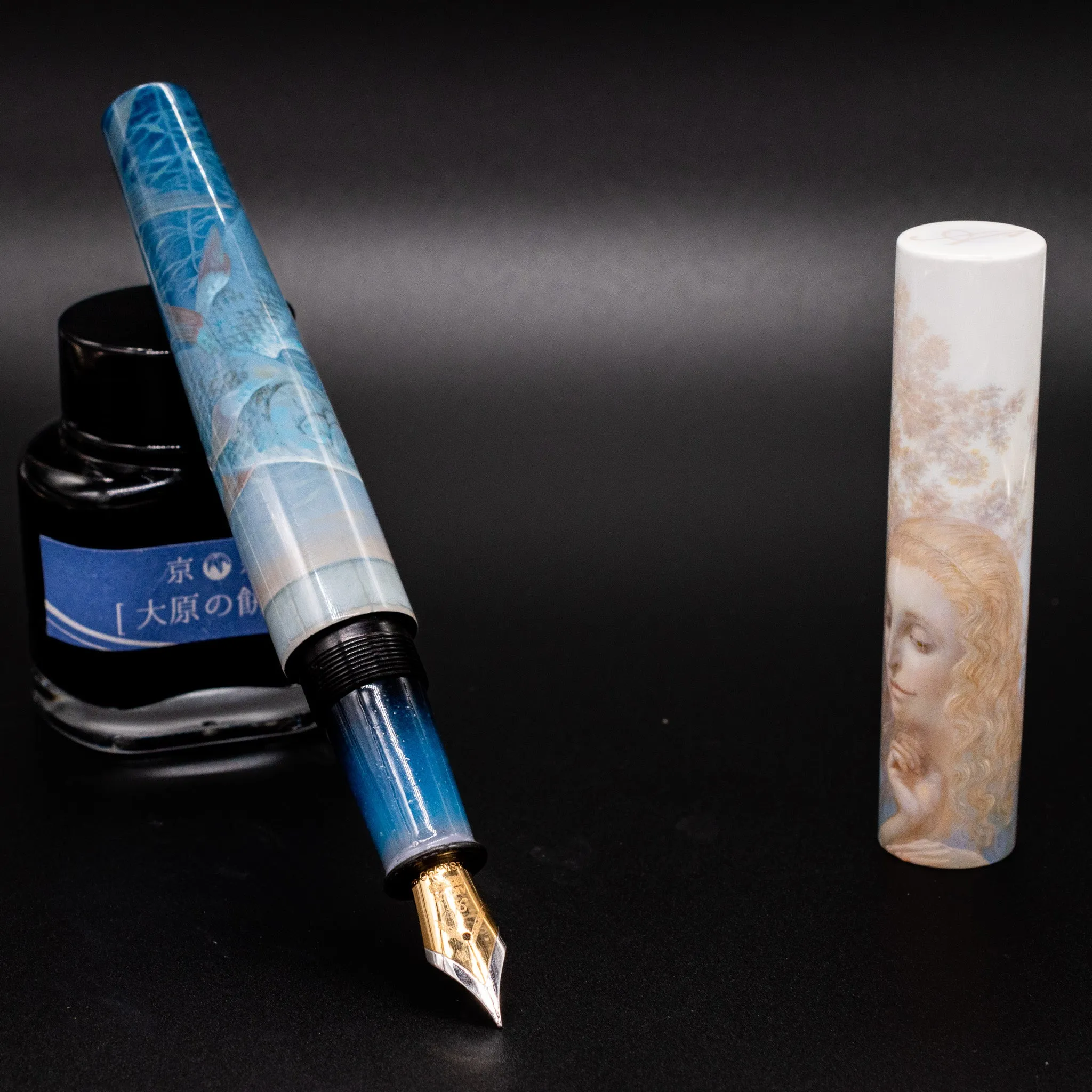 Artus The Nostalgia Hand Painted Fountain Pen - Preowned