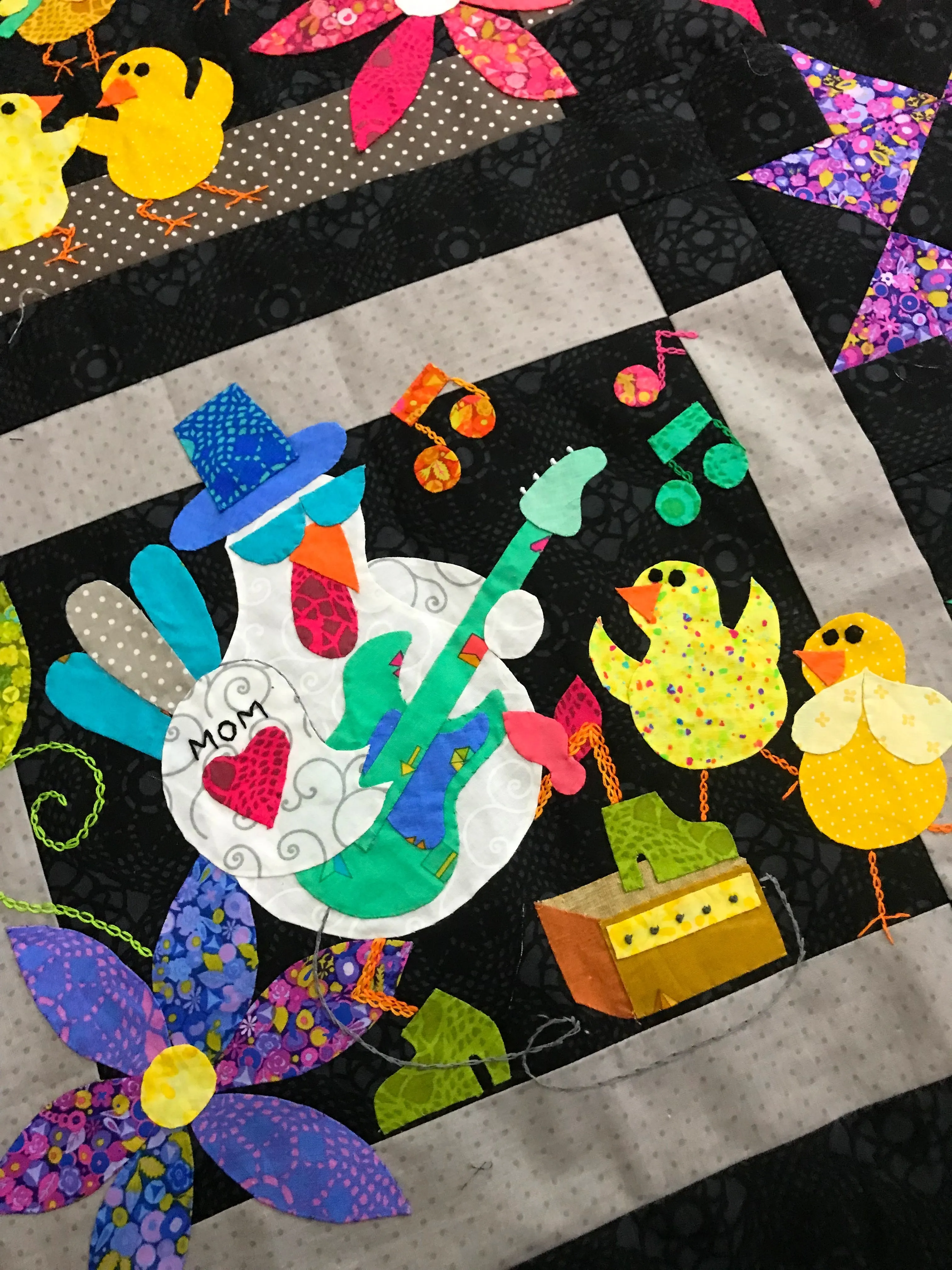 Barnyard Boogie Full Quilt Pattern- Paper Copy