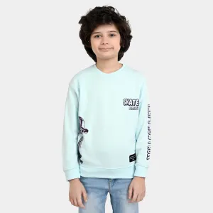 Boys Fleece Sweatshirt Skate Project-Blue