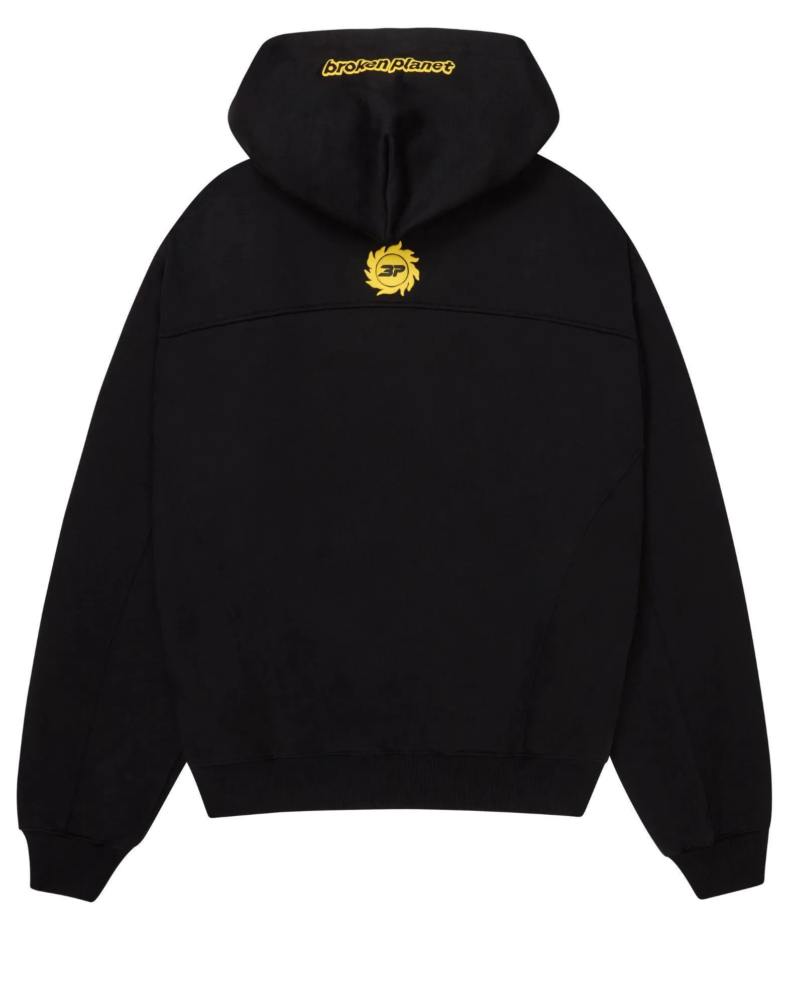 BROKEN PLANET COSMIC SPEED HOODIE BLACK