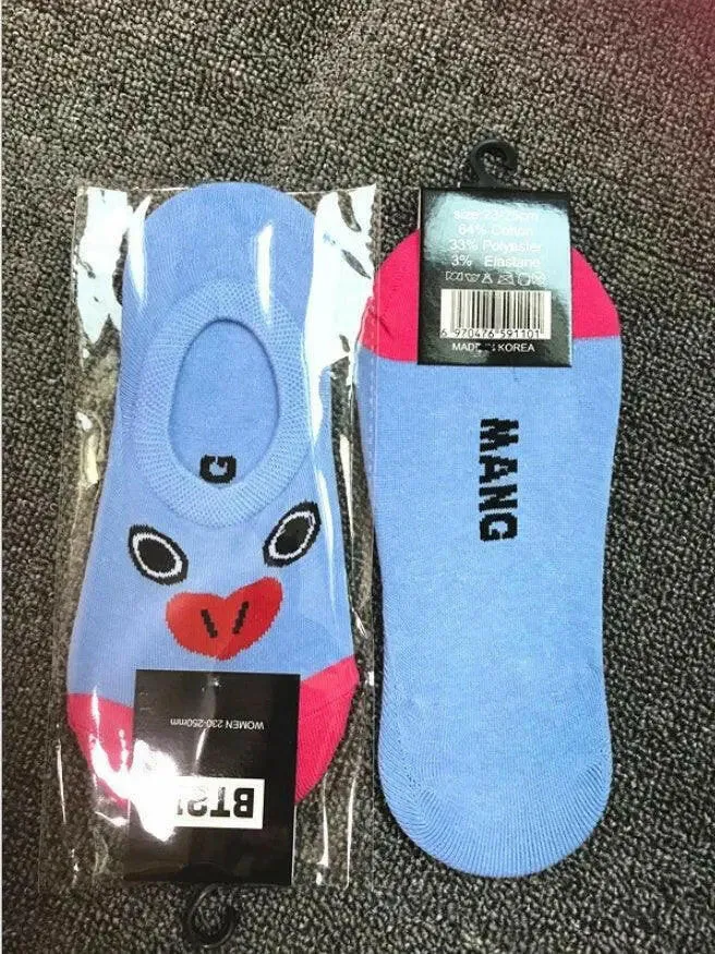 Cartoon Boat Socks