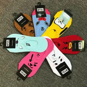 Cartoon Boat Socks