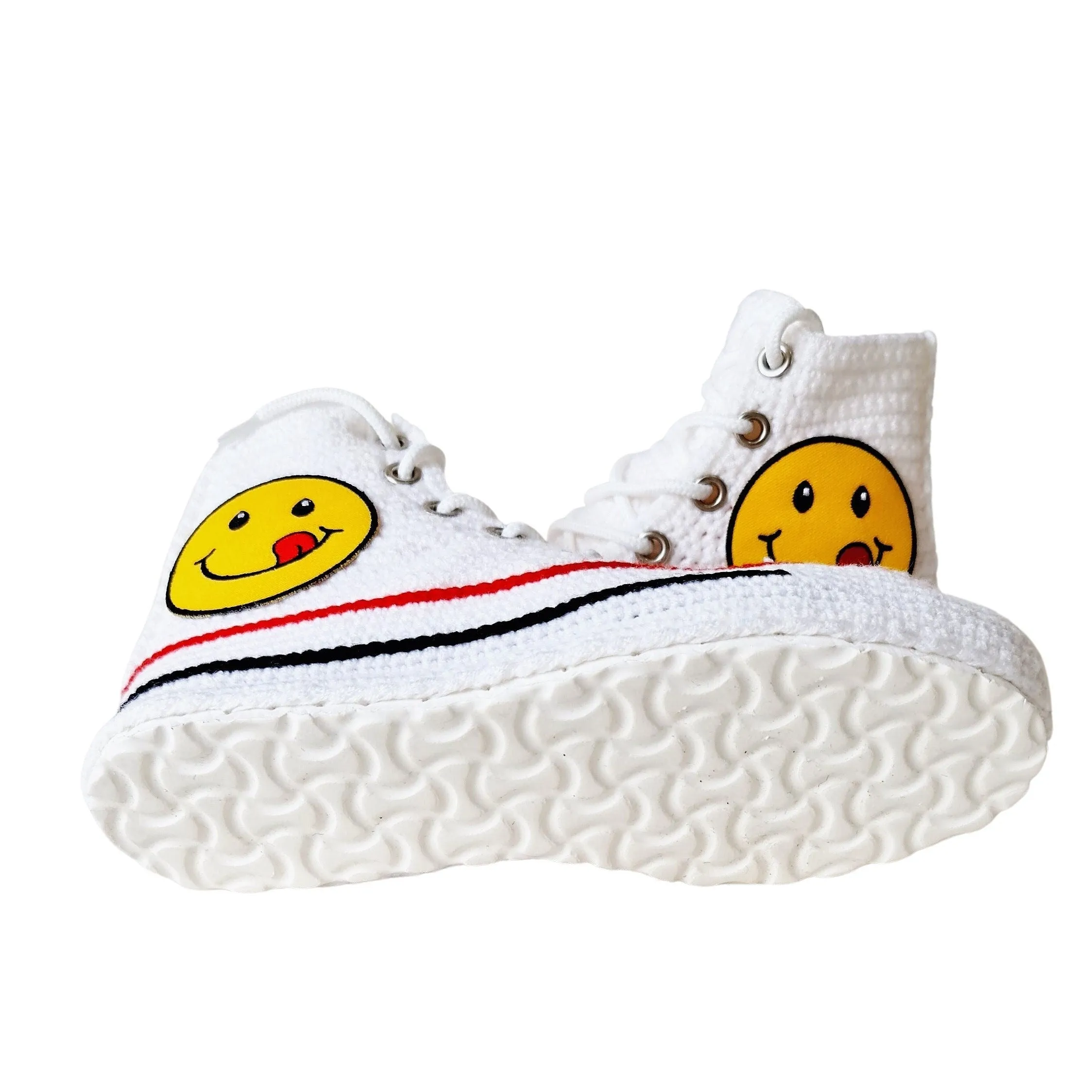 Classic Converse Shoes Emoji Casual Sneakers Custom Slippers Cotton Plush Soft