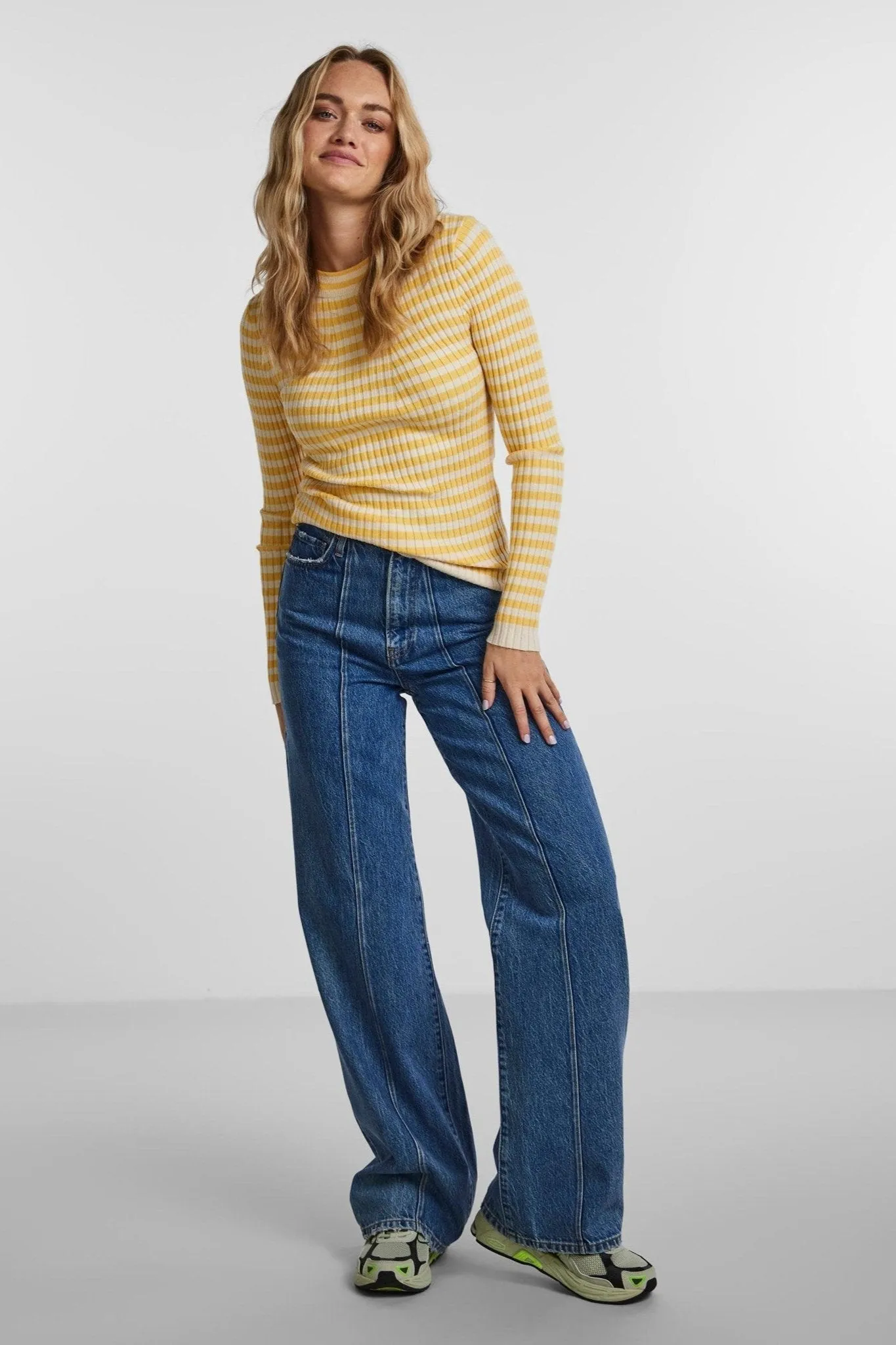 Crista Knit Top - Flax