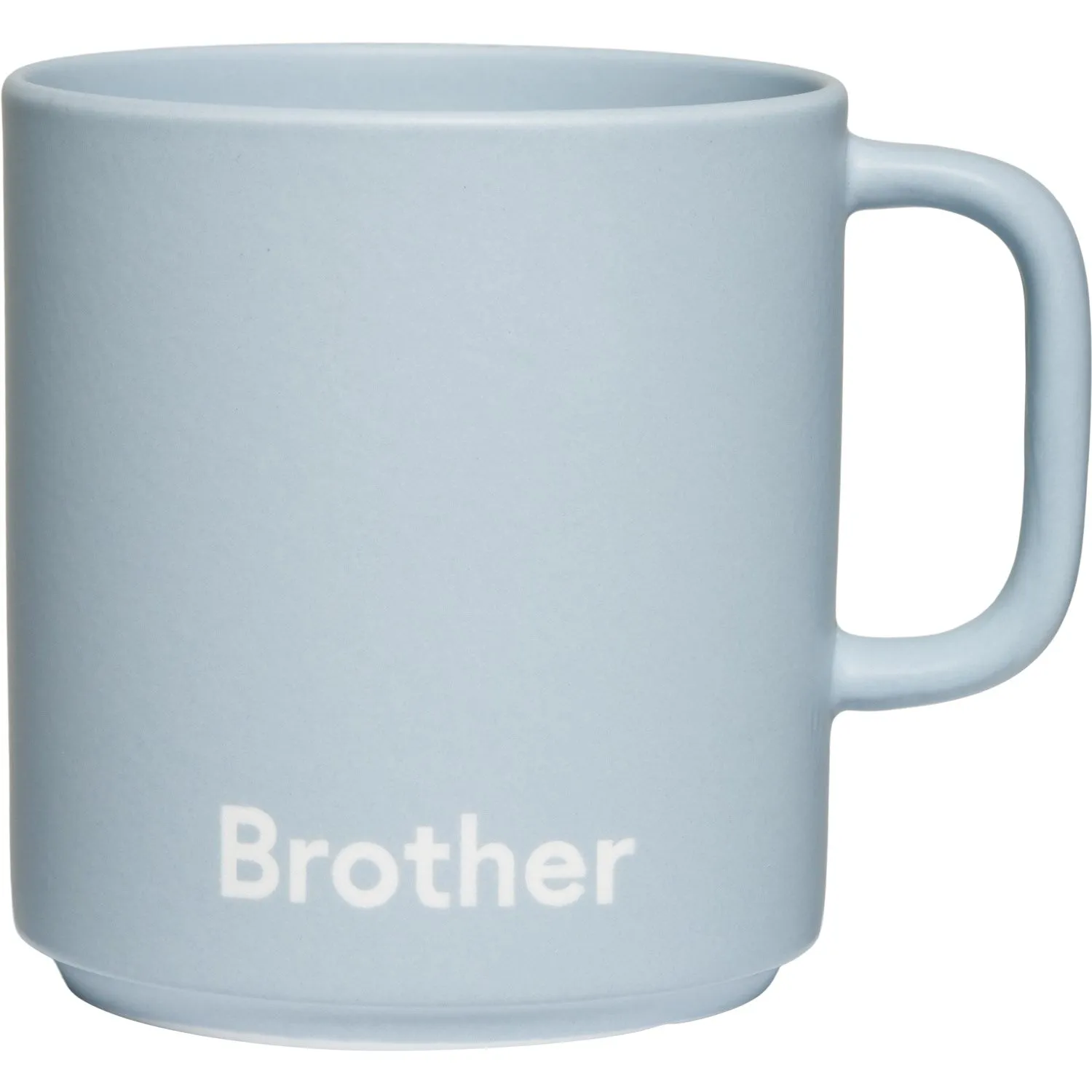 Design Letters Light Blue Brother VIP Favourite Cup With Handle