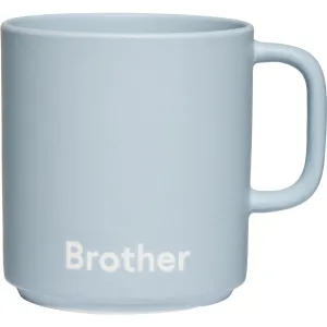 Design Letters Light Blue Brother VIP Favourite Cup With Handle