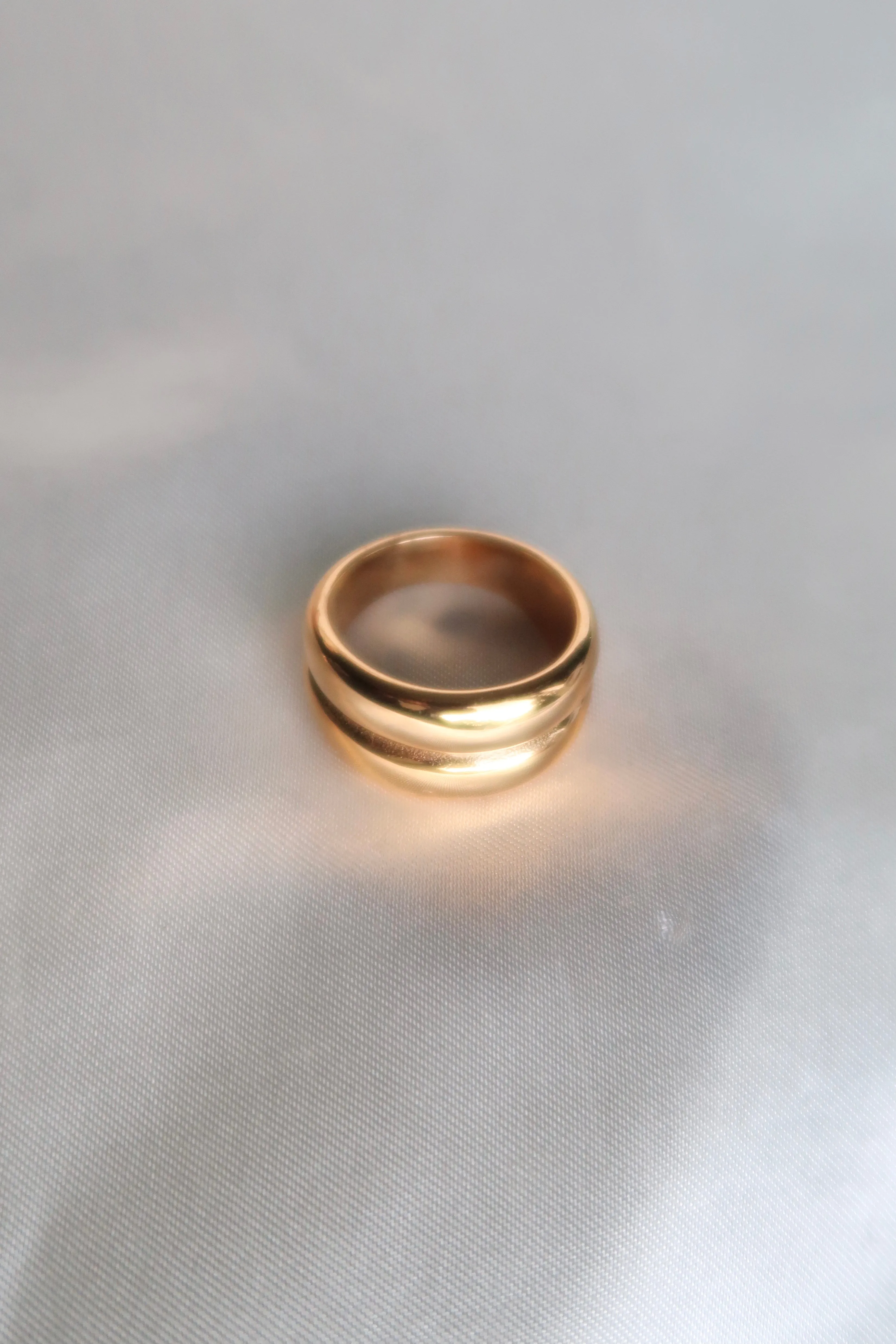 Double Classic Band Ring