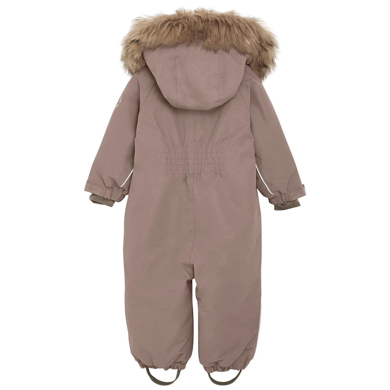 En Fant Pine Bark Baby Snowsuit m. Fake Fur