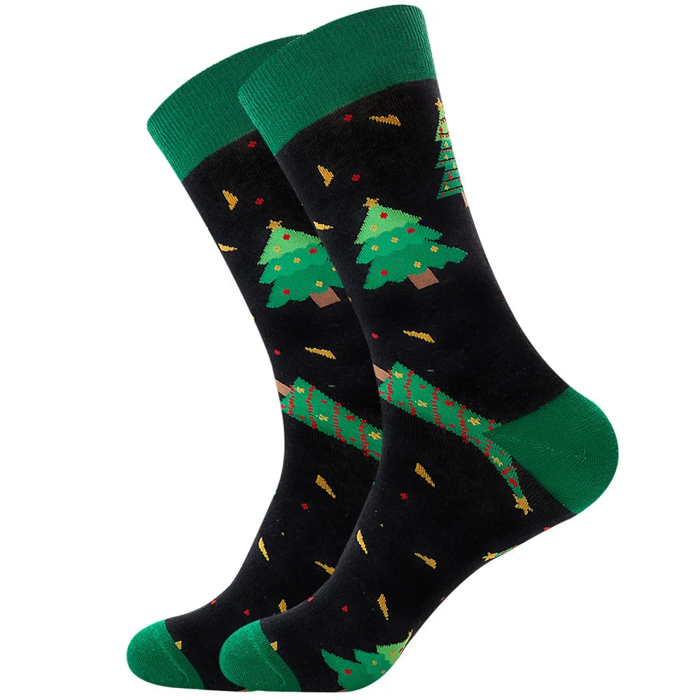 Fun Print Christmas Holiday Socks