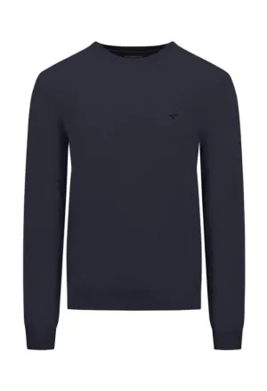 Fynch Hatton - Crew Neck Jumper, Navy