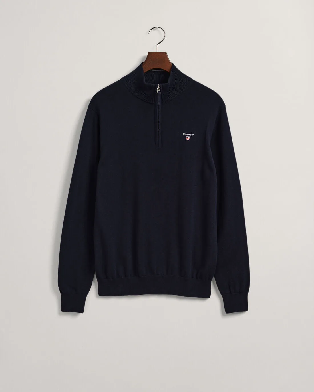 GANT - 3XL Classic Cotton Half Zip, Evening Blue