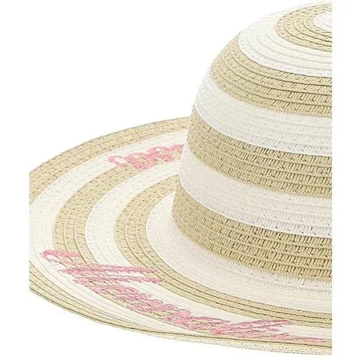 Girls Straw Beach Hat