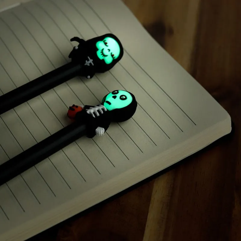 Glow In The Dark Skeleton Pen - Various Styles