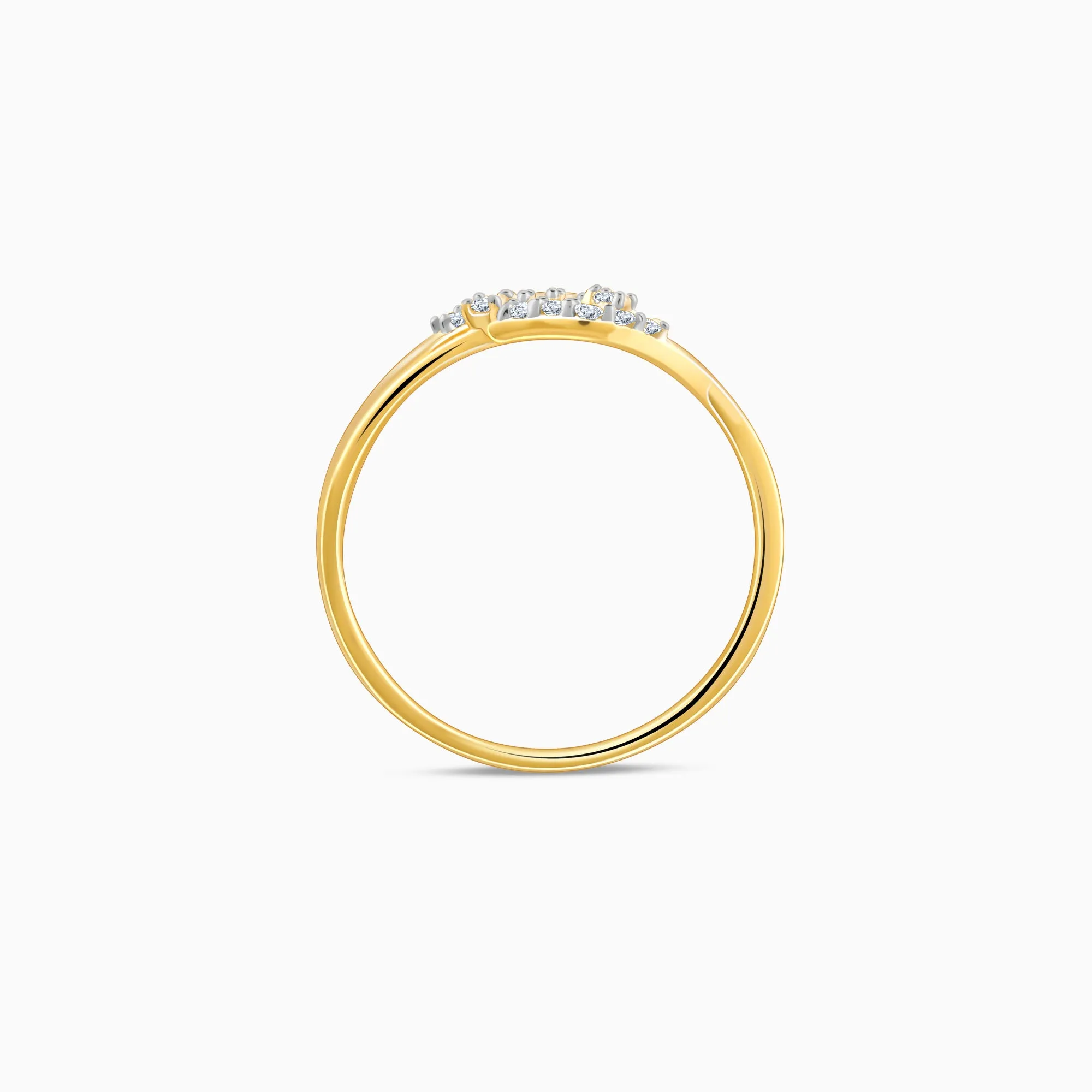 Gold Cove Diamond Ring