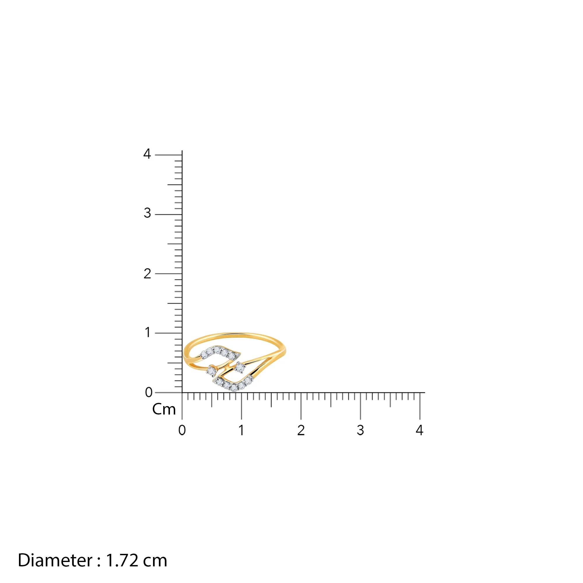 Gold Cove Diamond Ring