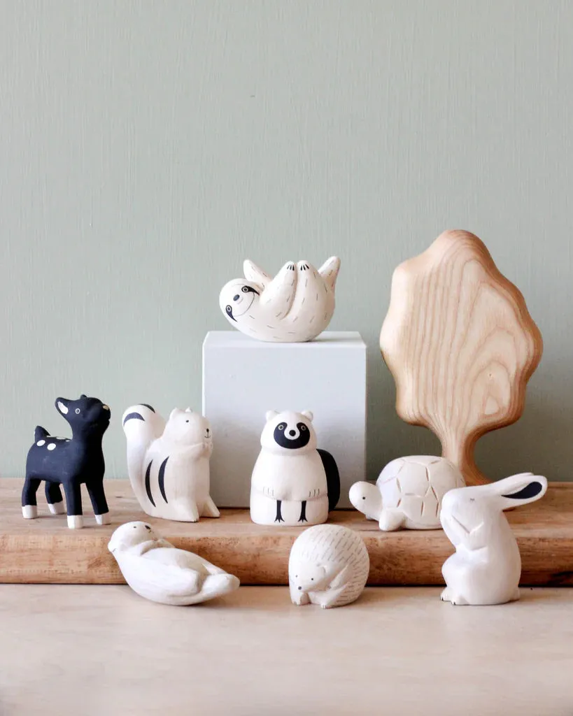 Handmade Tiny Wooden Forest Animals - Eagle