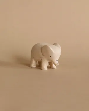 Handmade Tiny Wooden Safari Animals - Elephant