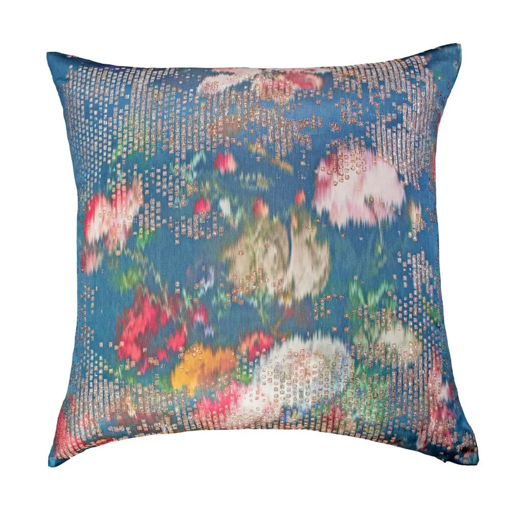 Ibiza Navy Decorative Pillows by Ann Gish