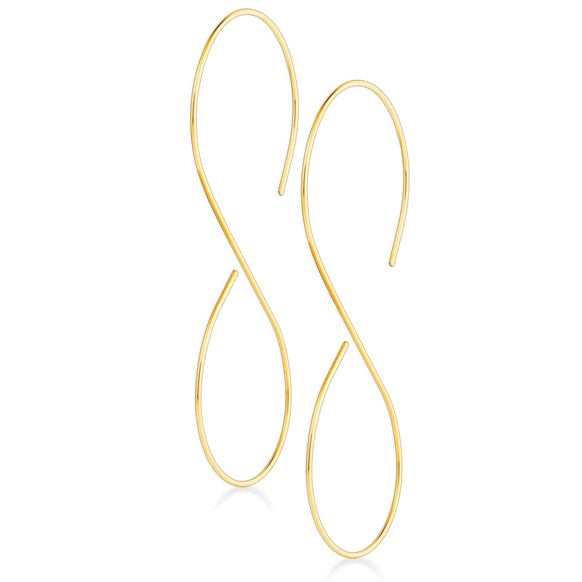 Infinity Earrings - Figure-8 Hoops