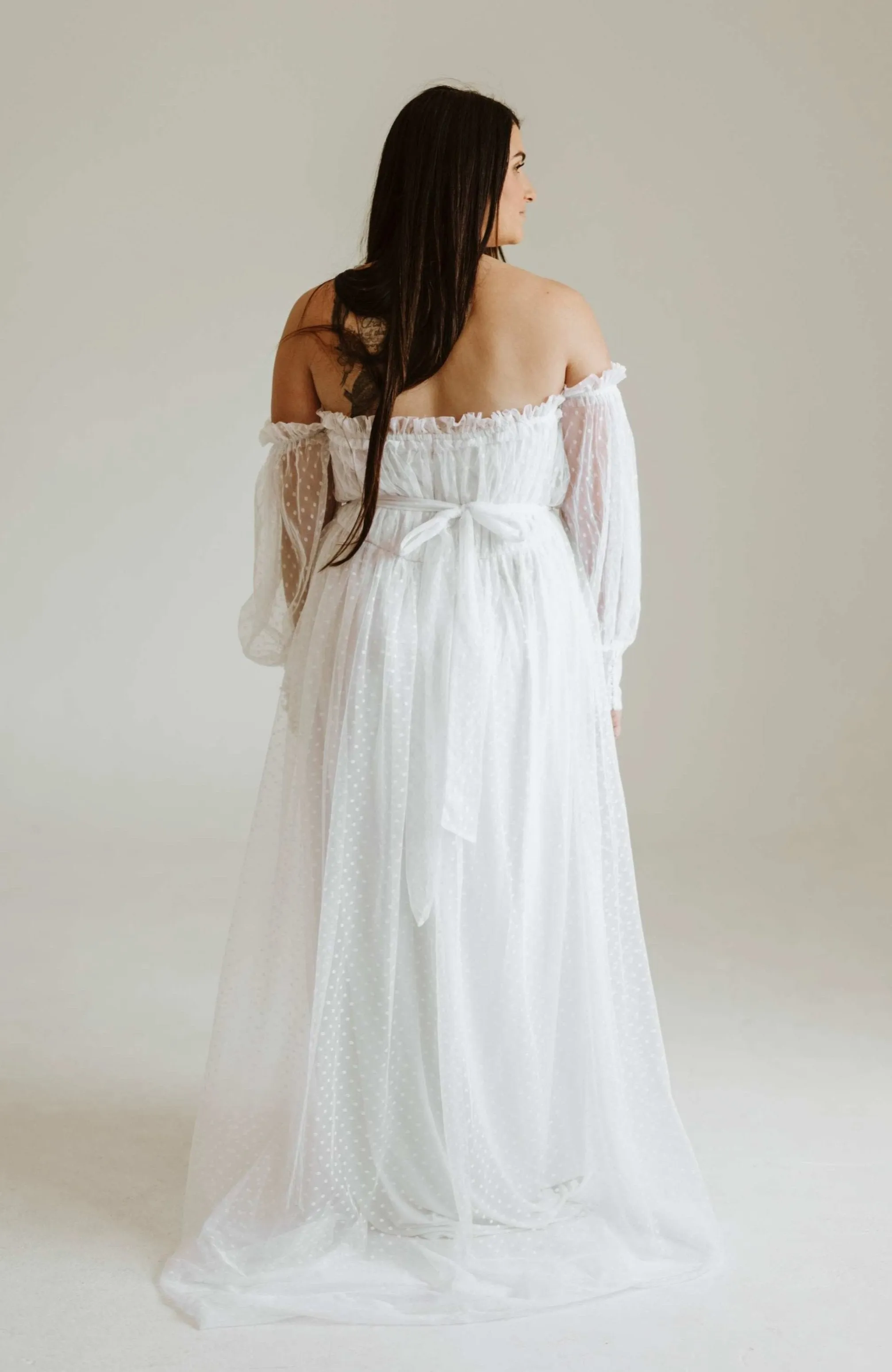 Isadora Tulle Dress With White Lining