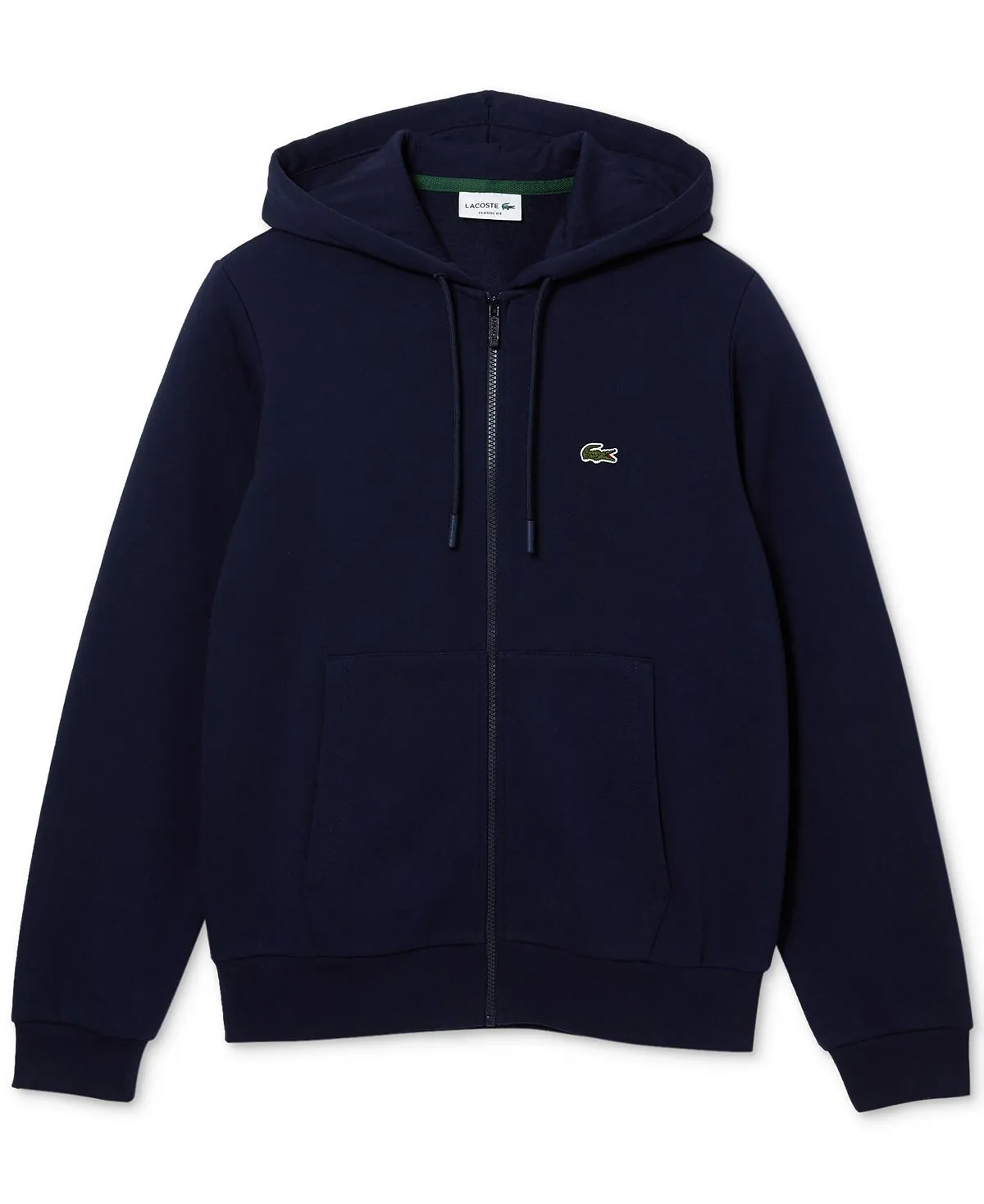 Lacoste men's classic cut sweatshirt with long sleeves and crocodile logo