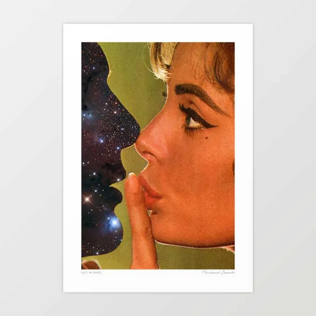 'Lust in space' Art Print by Vertigo Artography