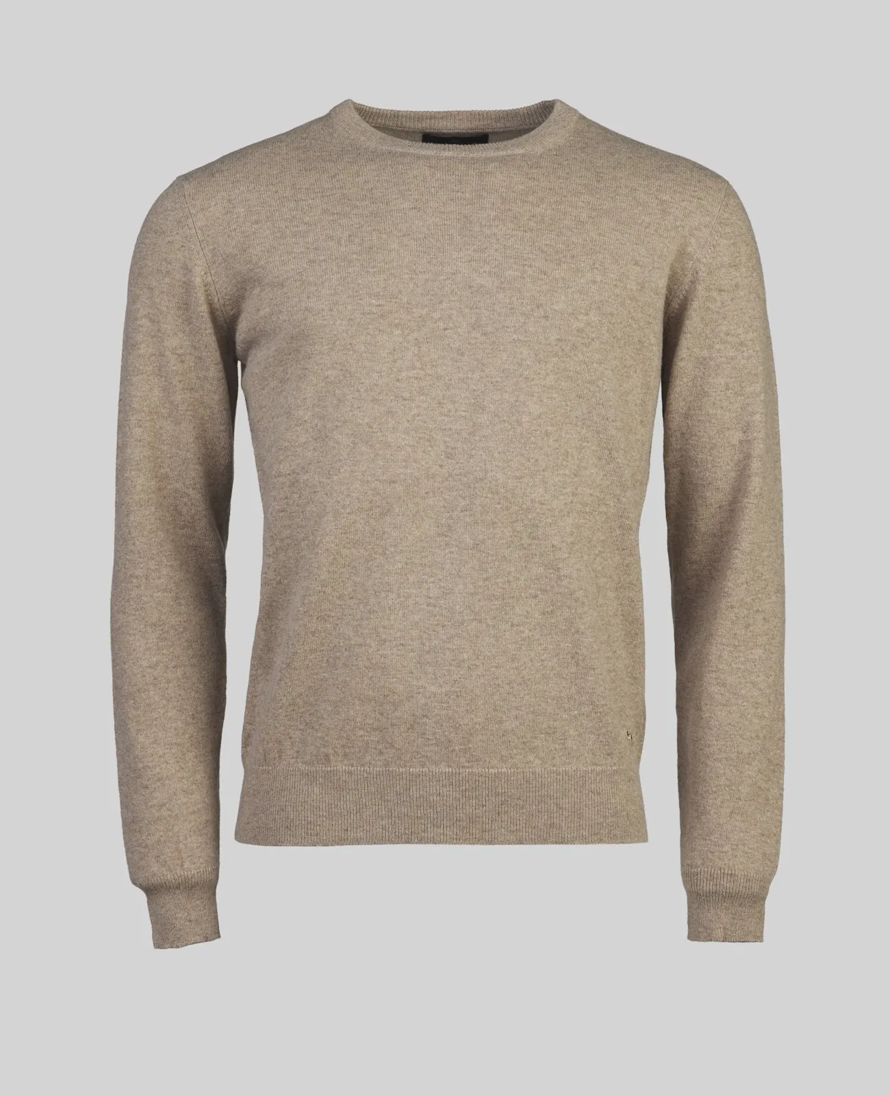 Magee -  Cillian Merino Crew Neck Jumper, Camel