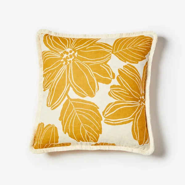 Margot Mustard Cushion 60x60cm