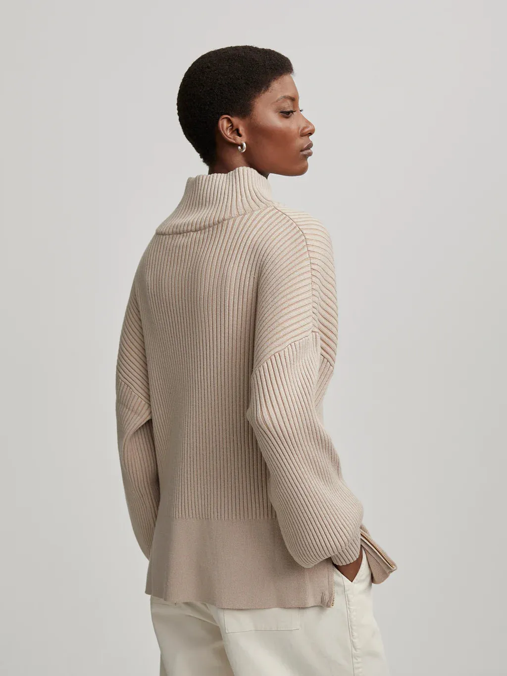 Mayfair Mock Neck Knit