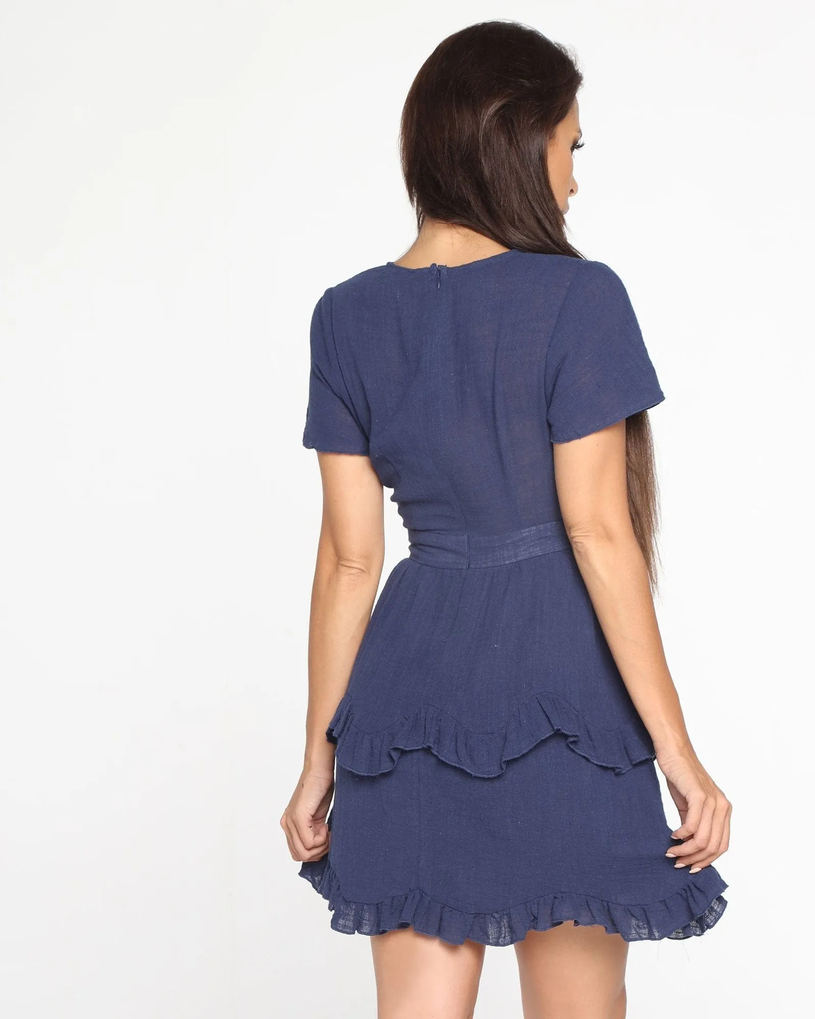 Miz Casa and Co Evandale Dress Navy