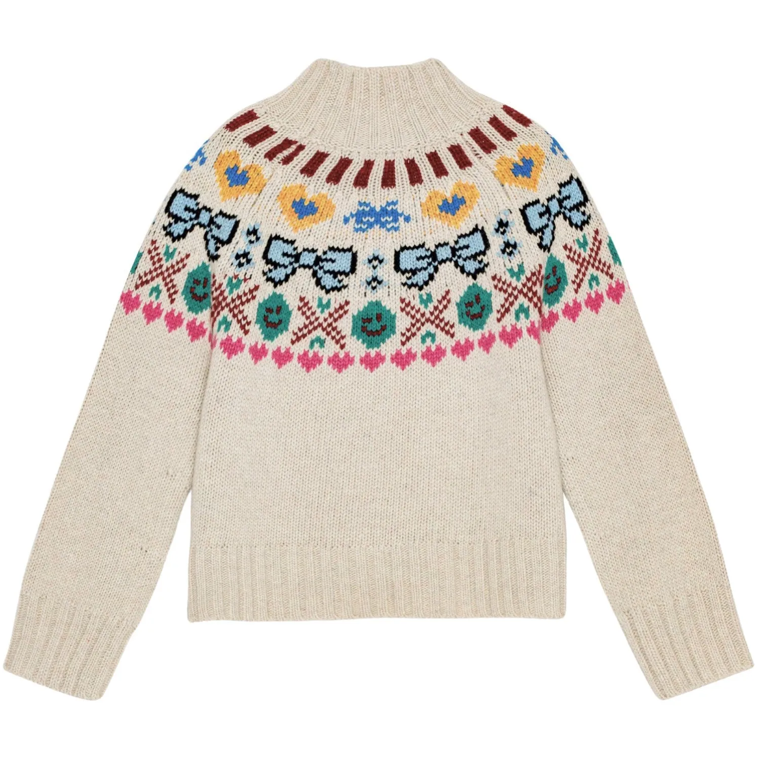 Molo Pixel Bows Gimlassi Crewneck