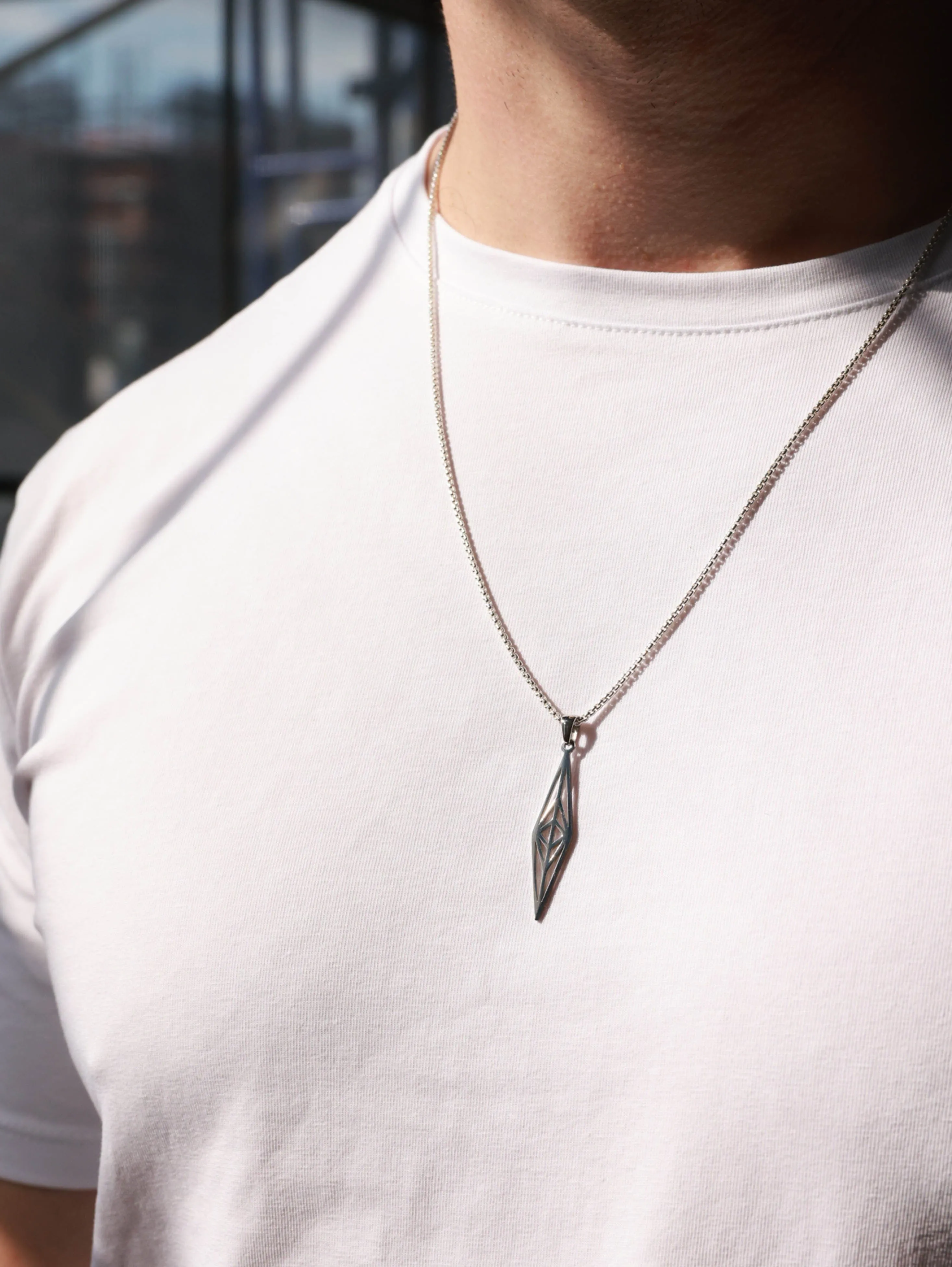 NIALAYA X OSCAR AKERMO: Silver Elysium Necklace