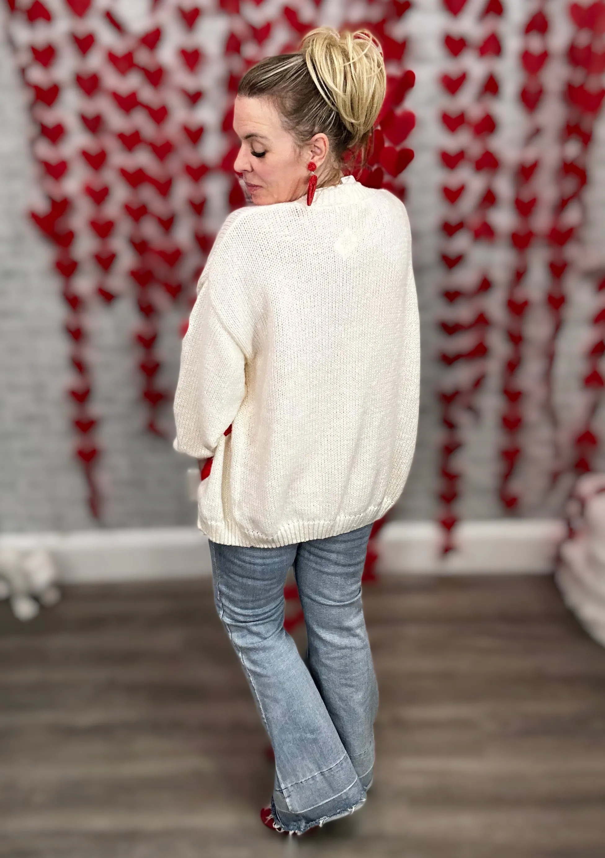 Oh, My Hearts Sweater Cardigan from Michelle Mae