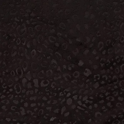 Open Box - 50"x84" Blackout Embossed Velvet Curtain Panel Black - Threshold