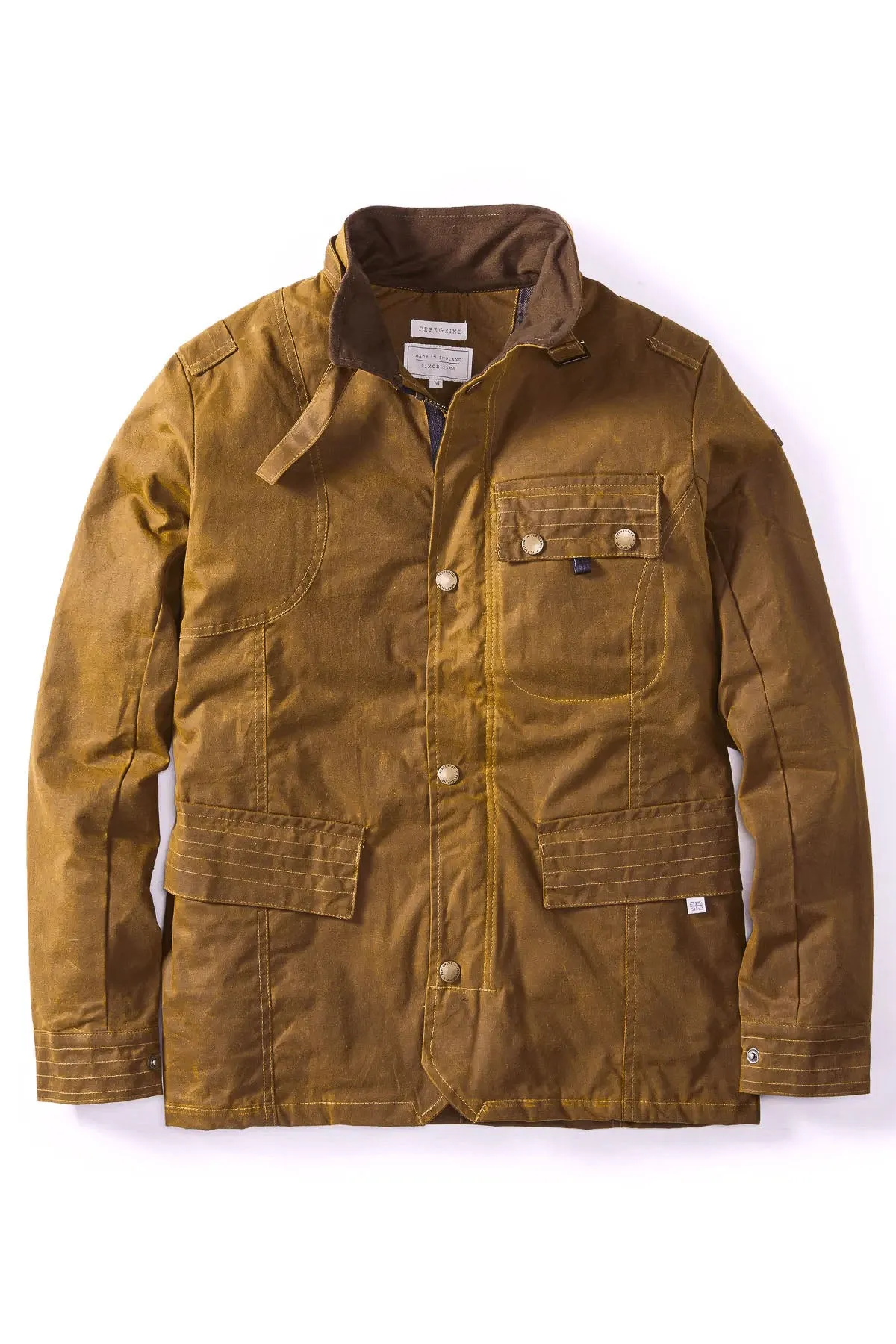 Peregrine - Bexley Waxed Jacket in Mustard