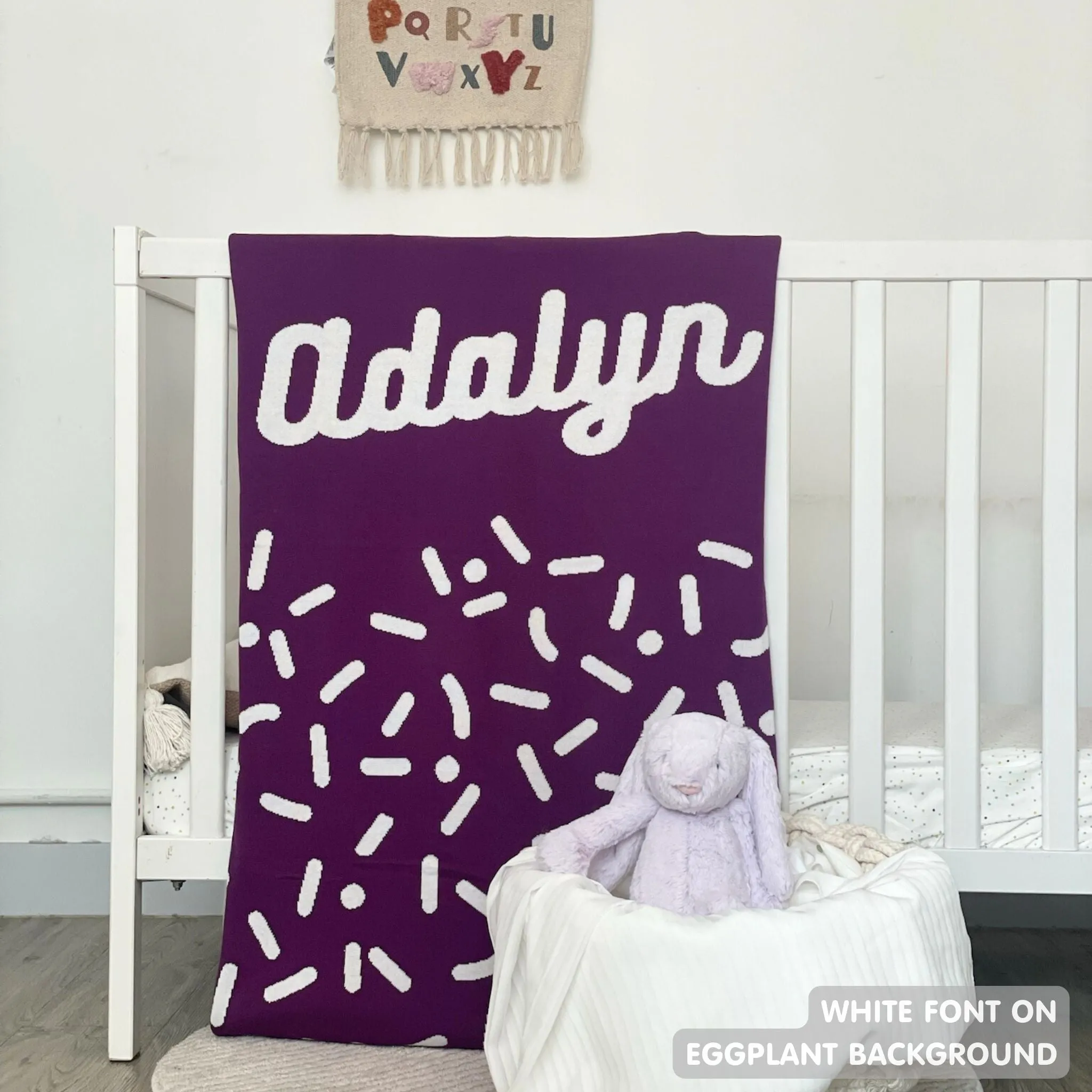 Personalized Blanket for Babies and Kids (The Confetti)