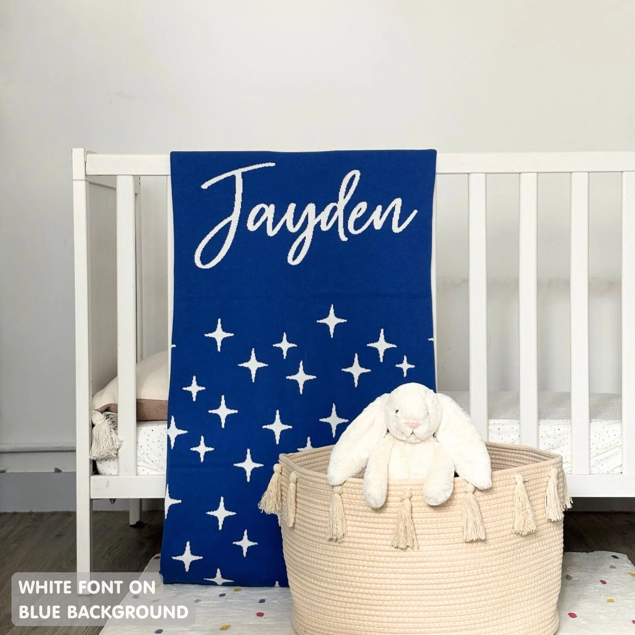 Personalized Blanket for Babies and Kids (The Twinkles)