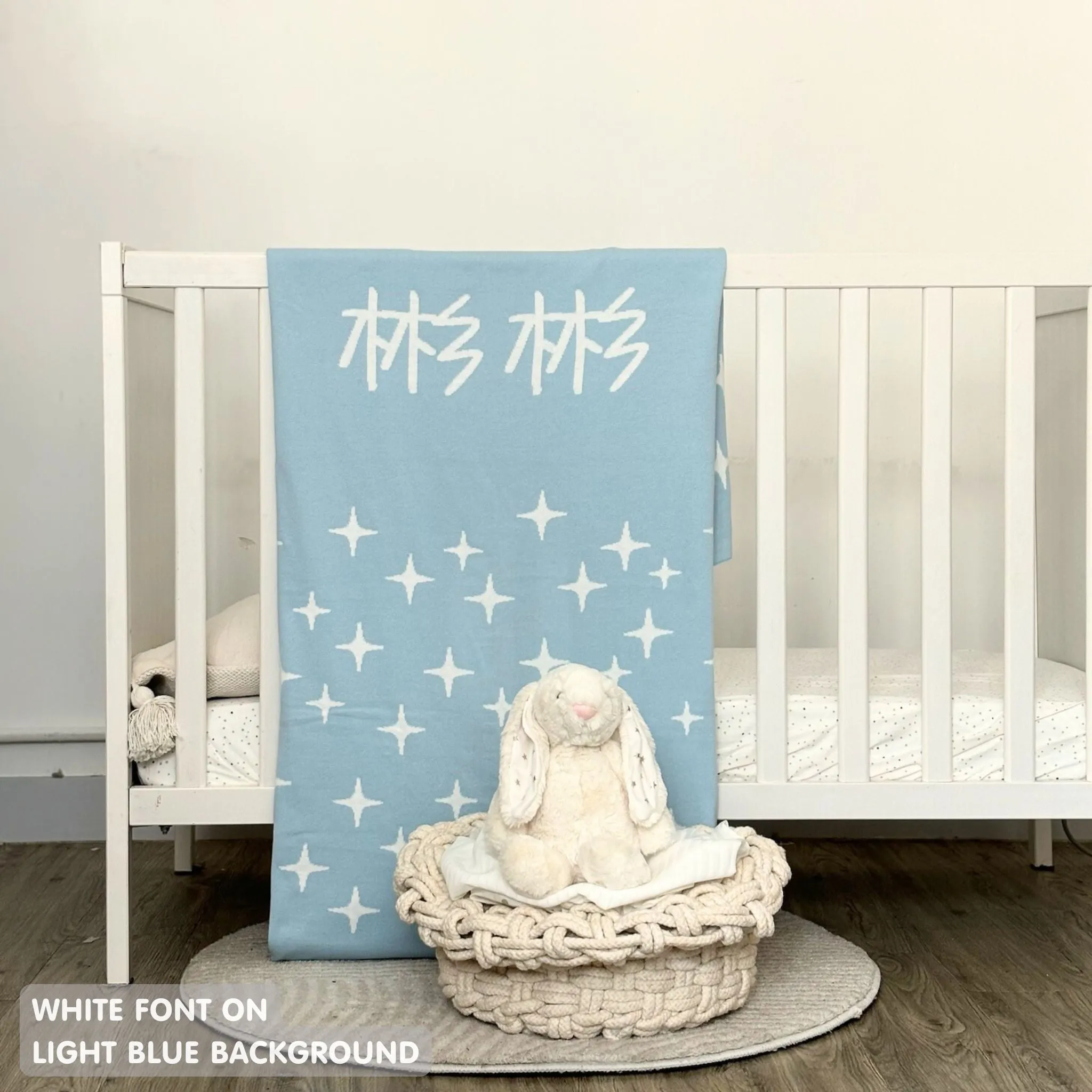 Personalized Blanket for Babies and Kids (The Twinkles)