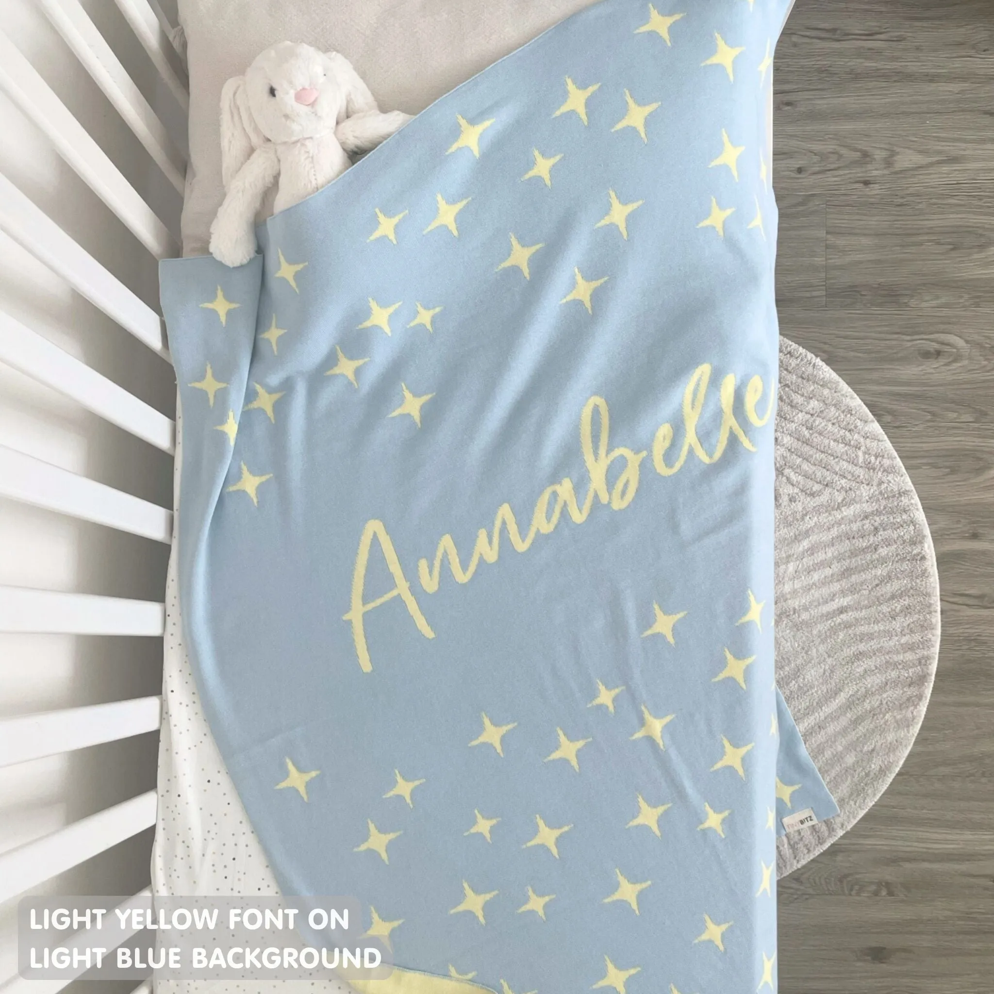 Personalized Blanket for Babies and Kids (The Twinkles)