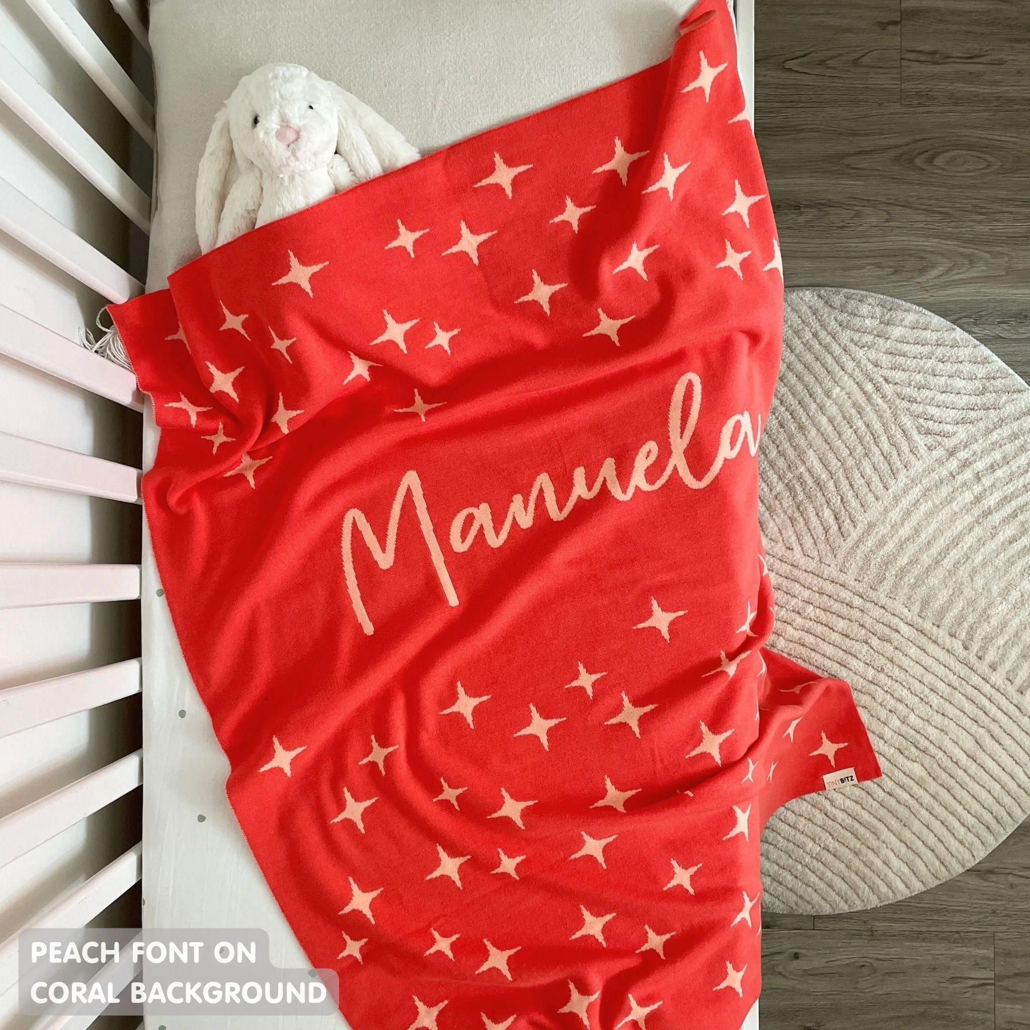 Personalized Blanket for Babies and Kids (The Twinkles)