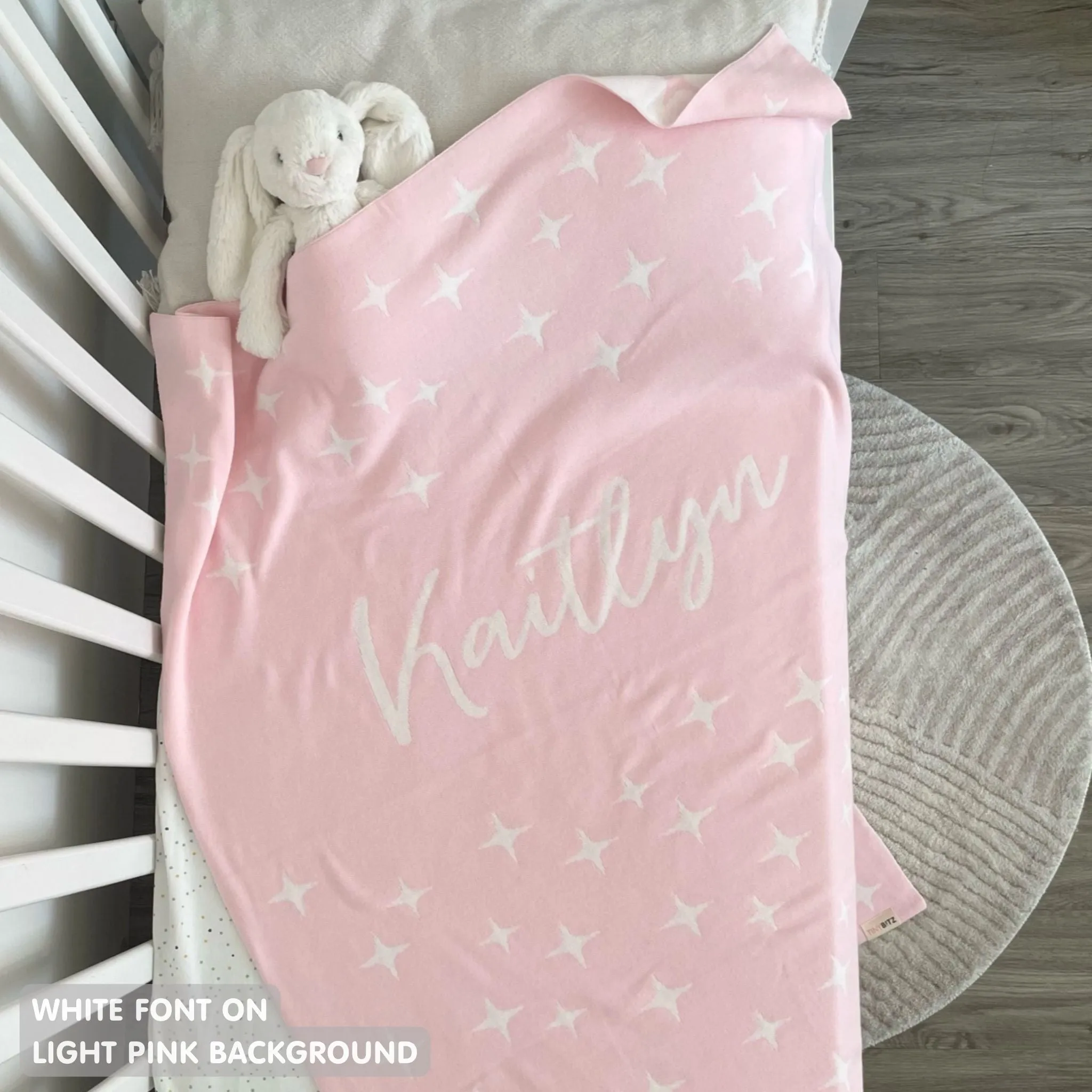 Personalized Blanket for Babies and Kids (The Twinkles)