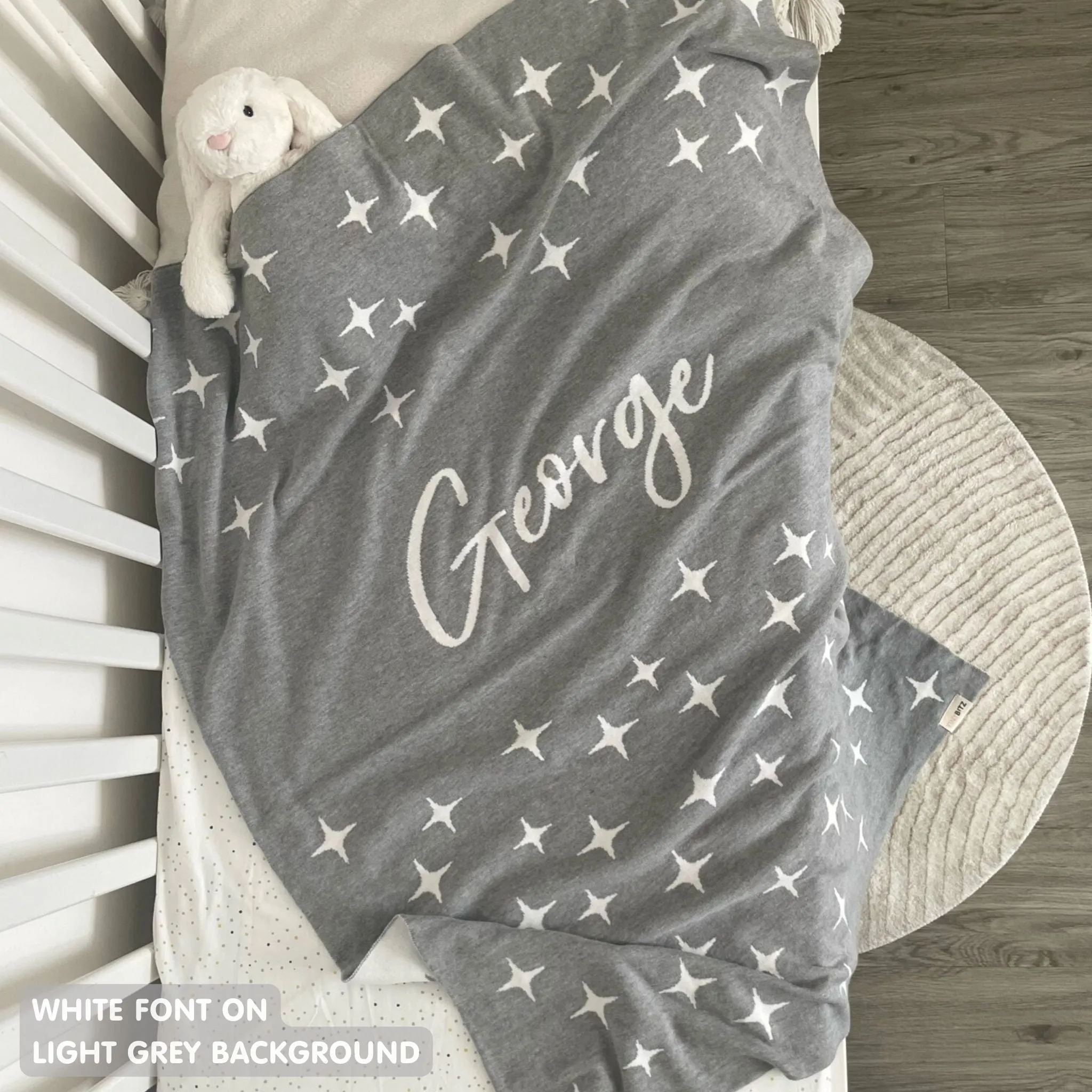 Personalized Blanket for Babies and Kids (The Twinkles)