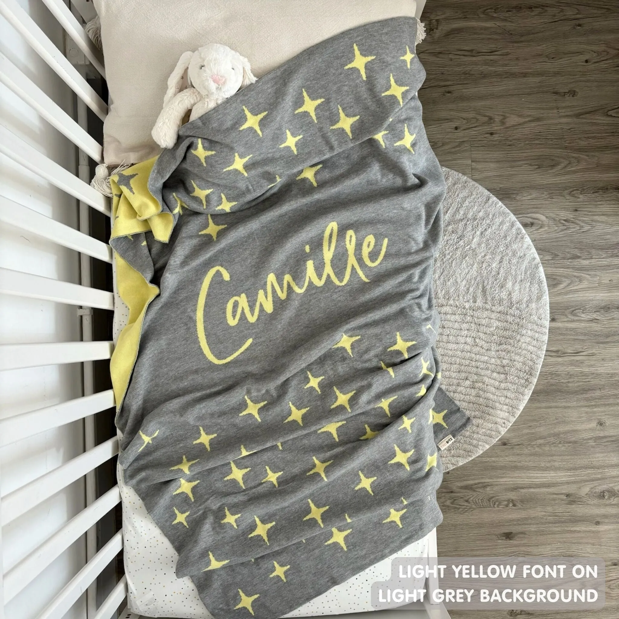 Personalized Blanket for Babies and Kids (The Twinkles)