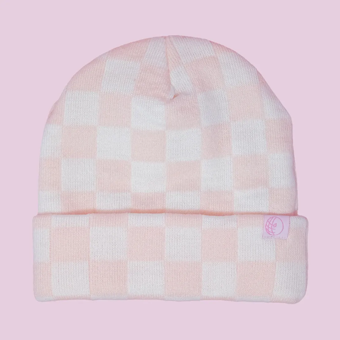 Personalized Checkered Beanie