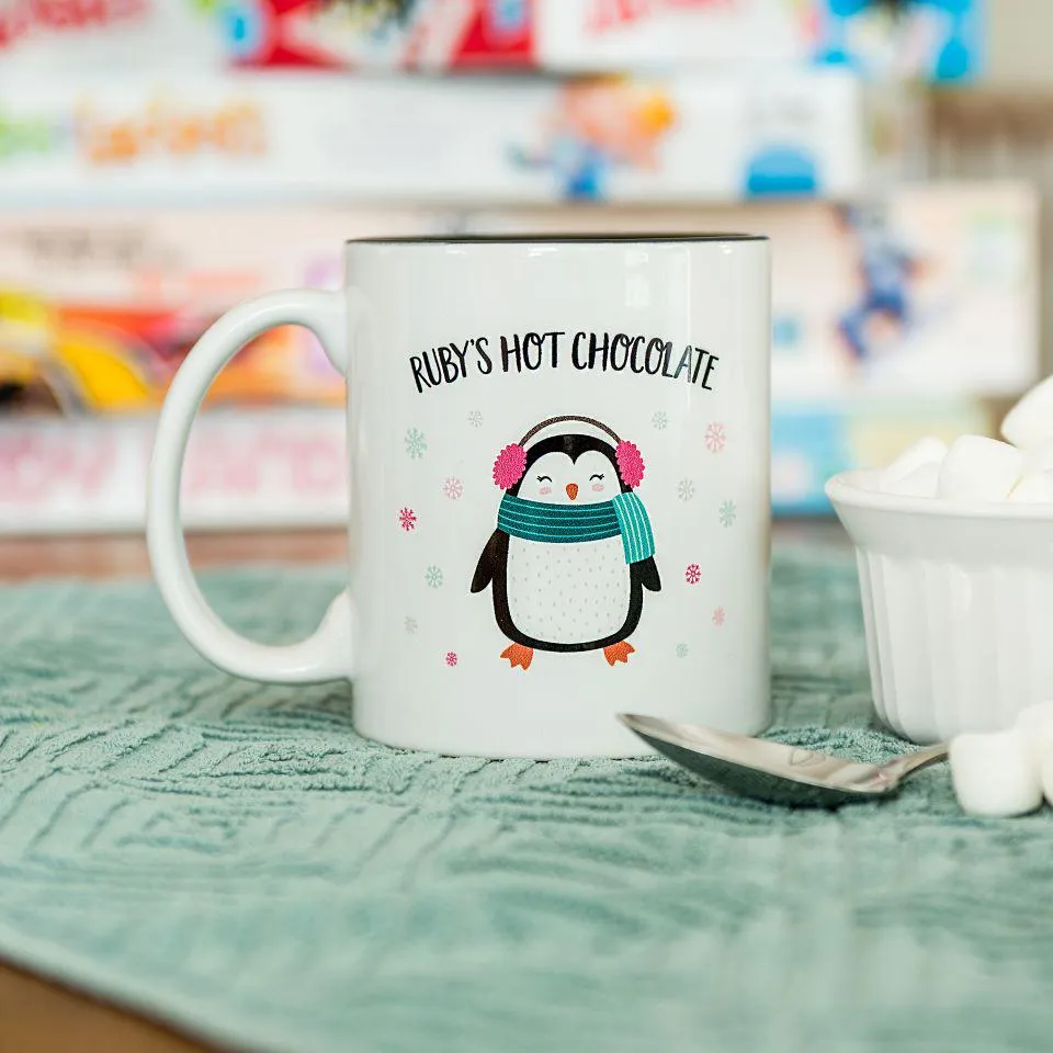 Personalized Kids Bear Hot Chocolate Mug