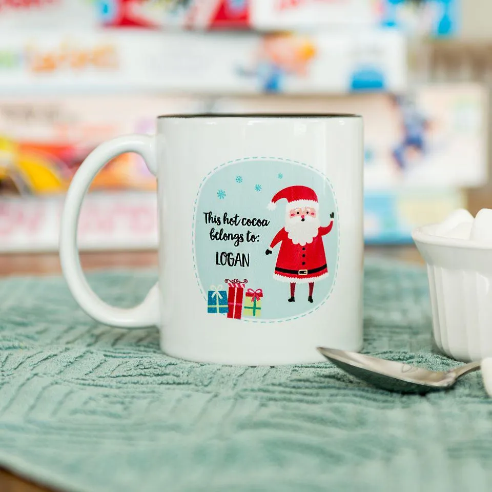 Personalized Kids Bear Hot Chocolate Mug