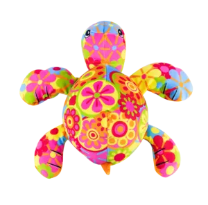 Plush Pop Art Soft Fuchsia Turtle Open Mighty  Daisy